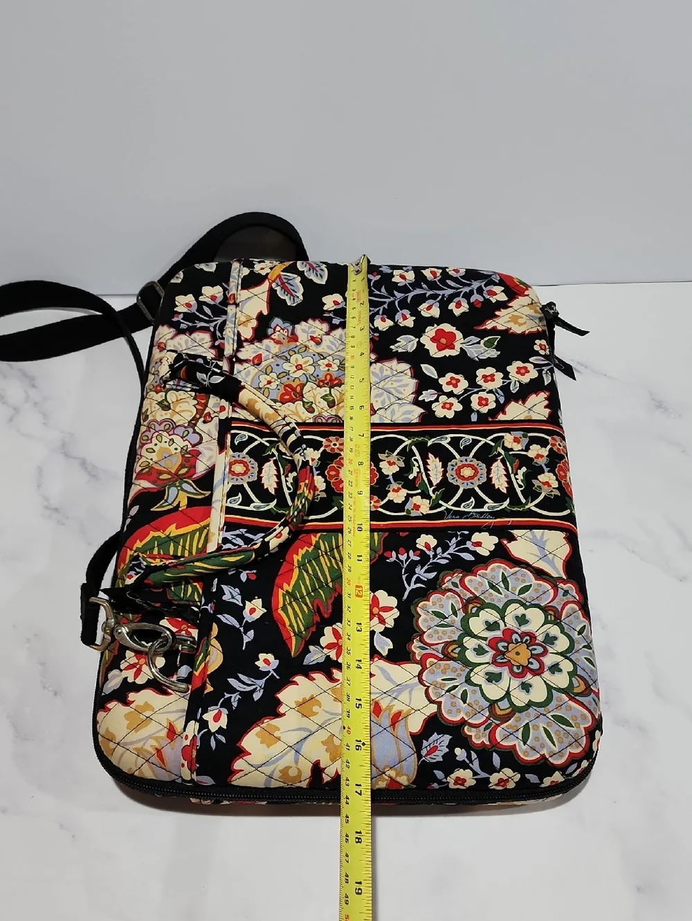 Vera Bradley Floral Quilted Laptop Case Bag